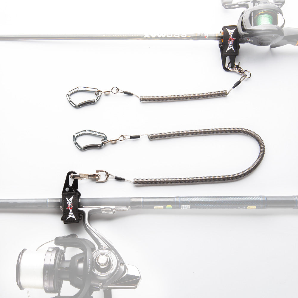 HERCULES M3 Heavy Duty Fishing Lanyard & Kayak Leash with Rod Straps HERCULES