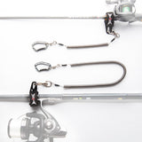 HERCULES M3 Heavy Duty Fishing Lanyard & Kayak Leash with Rod Straps HERCULES