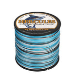 HERCULES Camo Blue 12 Strands 10lb-420lb PE Braided Fishing Line 100M-2000M HERCULES