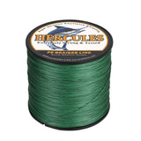 HERCULES Green 12 Strands 10lb-420lb PE Braided Fishing Line 100M-2000M HERCULES