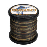HERCULES Camouflage 12 Strands 10lb-420lb PE Braided Fishing Line 100M-2000M HERCULES