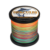 HERCULES Multicolor 12 Strands 10lb-420lb PE Braided Fishing Line 100M-2000M HERCULES