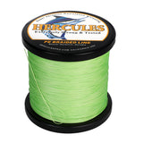HERCULES Fluorescent Green 12 Strands 10lb-420lb PE Braided Fishing Line 100M-2000M HERCULES