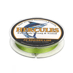 HERCULES Army Green 12 Strands 10lb-420lb PE Braided Fishing Line 100M-2000M HERCULES