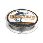 HERCULES Grey 12 Strands 10lb-420lb PE Braided Fishing Line 100M-2000M HERCULES