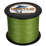 HERCULES Army Green 12 Strands 10lb-420lb PE Braided Fishing Line 100M-2000M HERCULES