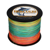 HERCULES Multicolor 12 Strands 10lb-420lb PE Braided Fishing Line 100M-2000M HERCULES