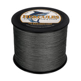 HERCULES Grey 12 Strands 10lb-420lb PE Braided Fishing Line 100M-2000M HERCULES
