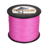 HERCULES Pink 12 Strands 10lb-420lb PE Braided Fishing Line 100M-2000M HERCULES