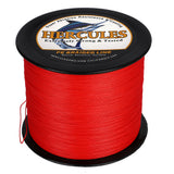HERCULES Red 12 Strands 10lb-420lb PE Braided Fishing Line 100M-2000M HERCULES