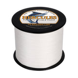 HERCULES White 12 Strands 10lb-420lb PE Braided Fishing Line 100M-2000M HERCULES