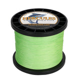 HERCULES Fluorescent Green 12 Strands 10lb-420lb PE Braided Fishing Line 100M-2000M HERCULES
