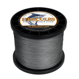 HERCULES Grey 12 Strands 10lb-420lb PE Braided Fishing Line 100M-2000M HERCULES