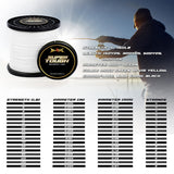 HERCULES SUPER TOUGH White Braided Fishing Line HERCULES