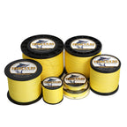 HERCULES 100M-2000M Yellow 6lb-100lb PE Braided Fishing Line 4 Strands HERCULES