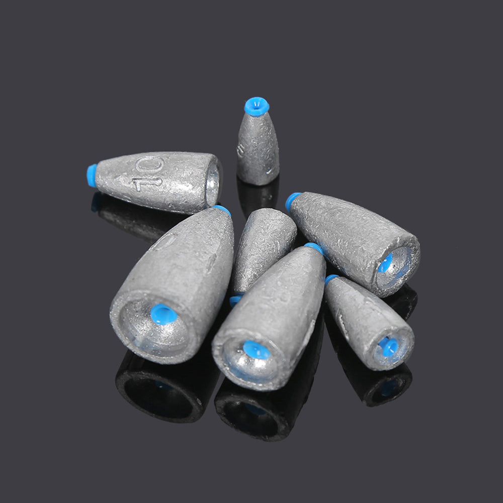 Bullet Shape Plastic-Insert Fishing Sinkers Lure Weights – 7 Options from 3.5g to 30g HERCULES
