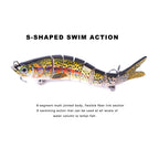 HERCULES Fishing Lures Multi Jointed Swimbaits Slow Sinking Bionic Lures HERCULES SALE