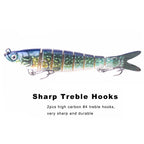 HERCULES Fishing Lures Multi Jointed Swimbaits Slow Sinking Bionic Lures HERCULES SALE