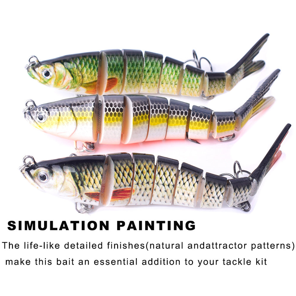 HERCULES Fishing Lures Multi Jointed Swimbaits Slow Sinking Bionic Lures HERCULES SALE
