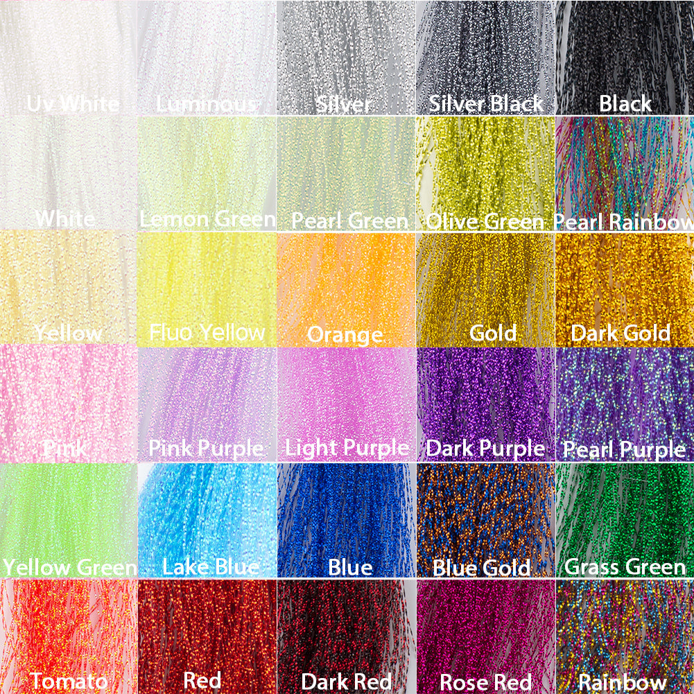 HERCULES Crystal Flash Fly Fishing Line Fly Tying Material HERCULES SALE