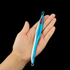 HERCULES Metal Lure Bait Fluorescent Lure S-shaped Slim Lure Pack of 5 HERCULES