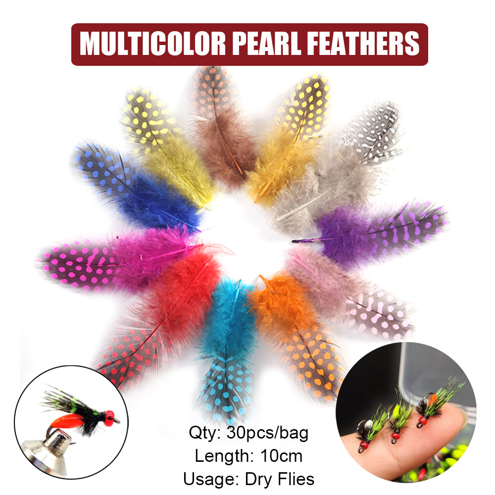 Fly Tying Material Set Feather and Dubbing Starter Kit HERCULES