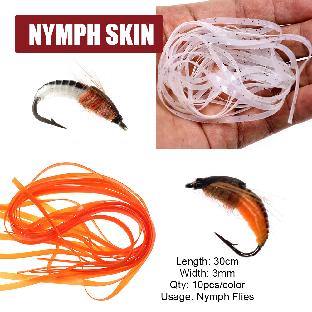Fly Tying Material Set Feather and Dubbing Starter Kit HERCULES