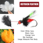 Fly Tying Material Set Feather and Dubbing Starter Kit HERCULES