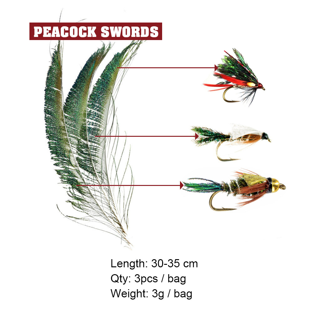 Fly Tying Material Set Feather and Dubbing Starter Kit HERCULES