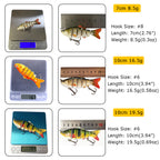 HERCULES Multi Jointed Swimbaits Sinking Lures HERCULES