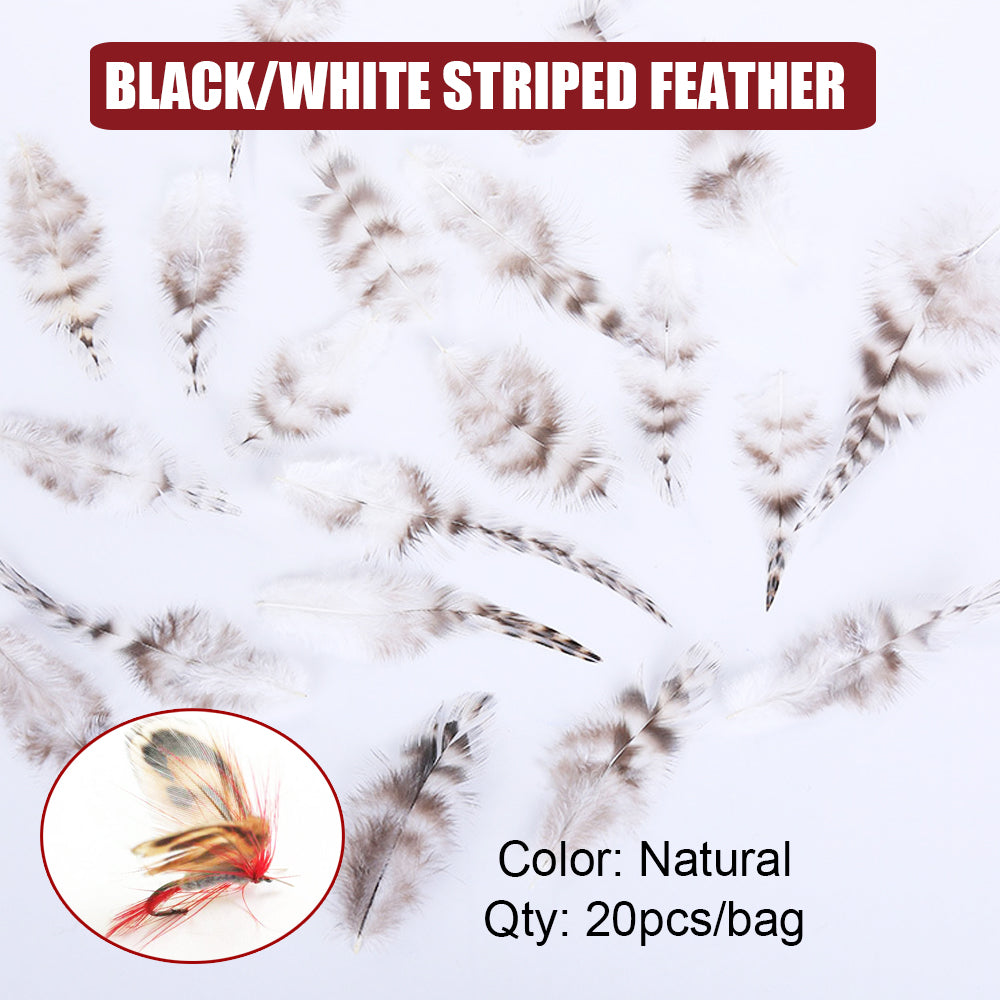 Fly Tying Material Set Feather and Dubbing Starter Kit HERCULES