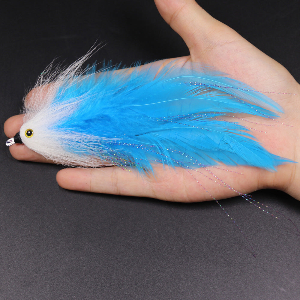 OUKENS 50pcs Fly Fishing Bait, Professional High Carbon Steel Hook Fly