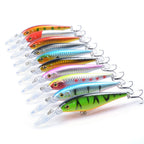 HERCULES Fishing Lures Shallow Deep Diving Swimbait Crankbait Fishing Lures(pack of 10) HERCULES SALE