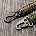 HERCULES Paracord Keychain with Carabiner for Outdoor HERCULES