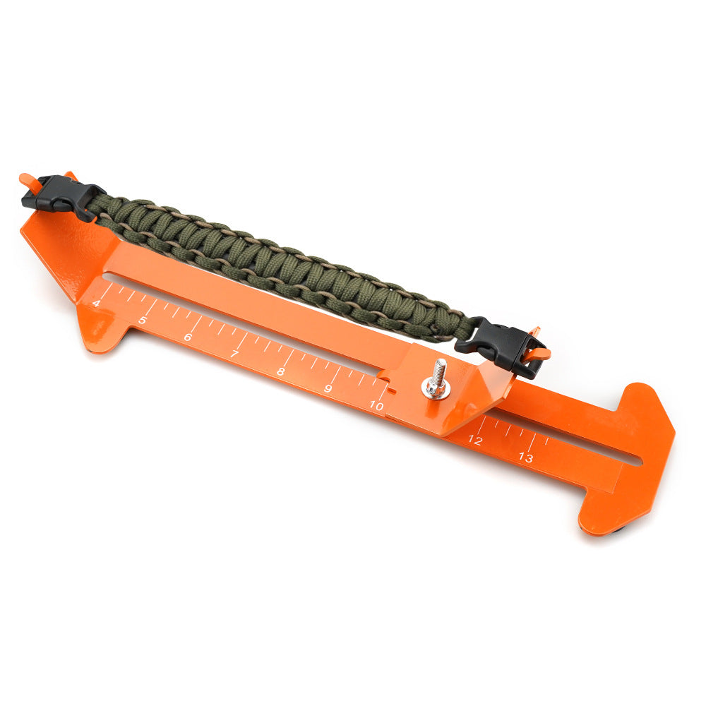 Adjustable Paracord Jig Bracelet Braiding Weaving Craft Tool Kit