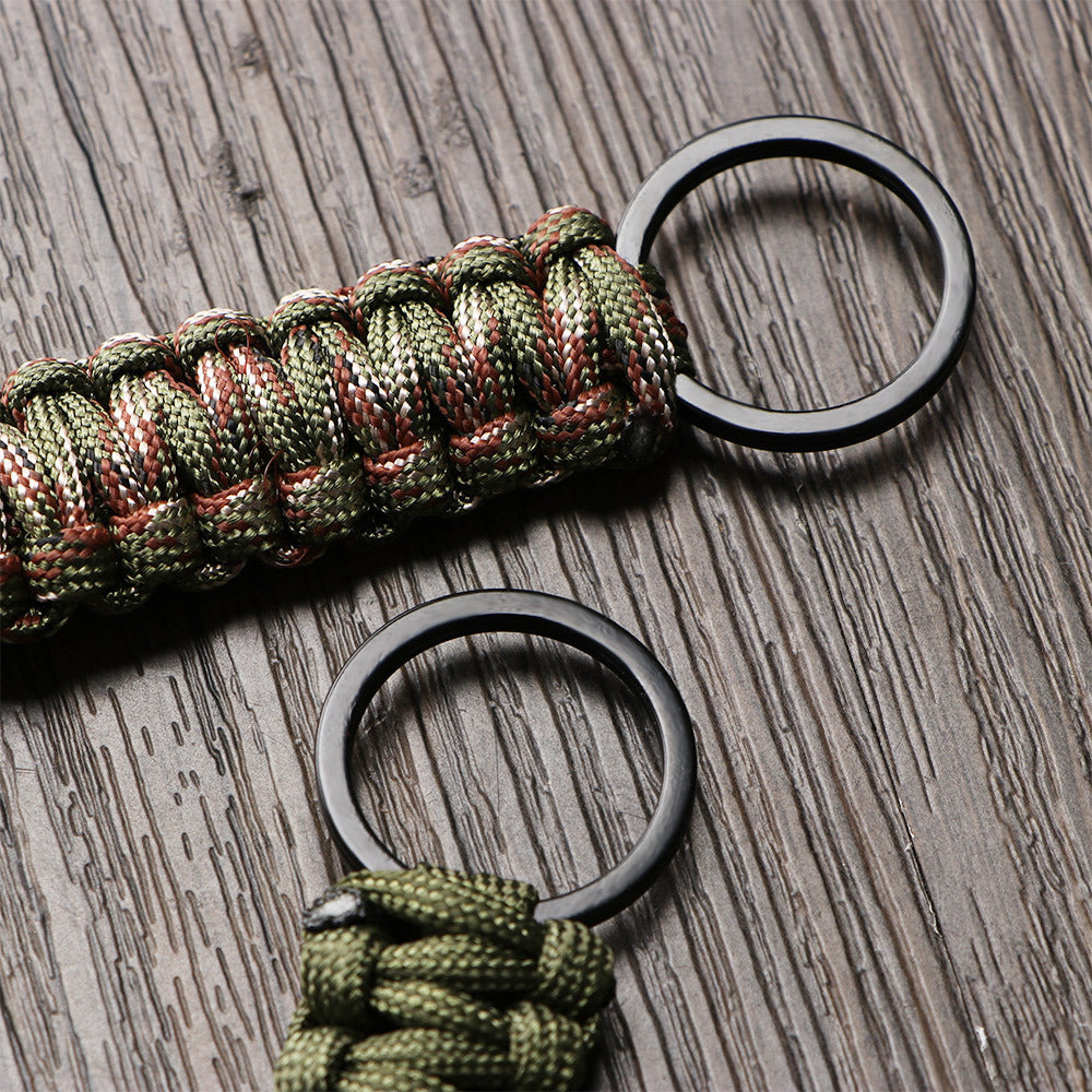 HERCULES Paracord Keychain with Carabiner for Outdoor HERCULES