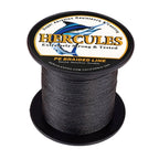 100M 109Yds Black 6lb-100lb Hercules PE Braided Fishing Line 4 Strands HERCULES