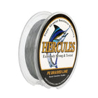 100M 109Yds Grey 6lb-100lb Hercules PE Braid Fishing Line 4 Strands HERCULES