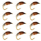 HERCULES Sturdy Realistic Nymph Scud Flies, Fly Fishing Lures, Wet Flies HERCULES SALE