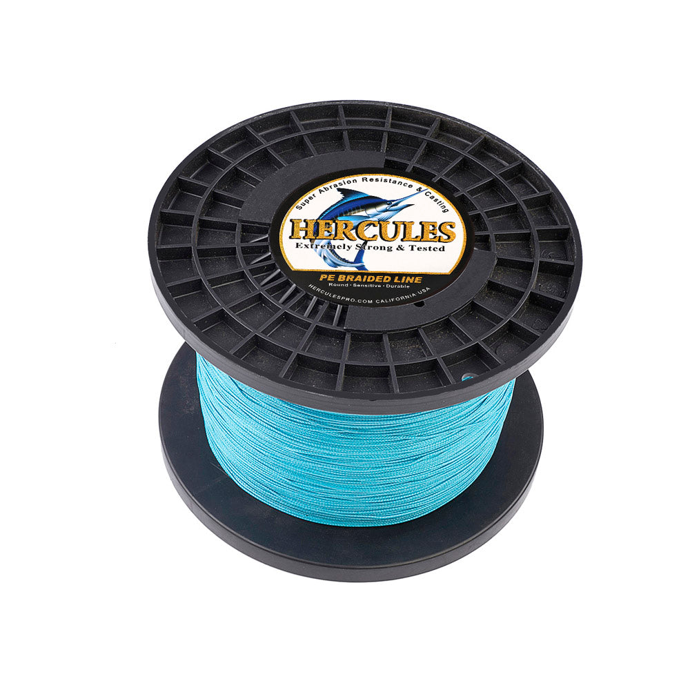 1000M 1094Yds Blue 10lb-300lb HERCULES PE braid Fishing Line 8 Strands HERCULES