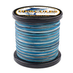 1500M 1640Yds Camo Blue 6lb-100lb HERCULES PE Braided Fishing Line 4 Strands HERCULES