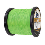 2000M 2187Yds Fluorescent Green 6lb-100lb HERCULES PE Braided Fishing Line 4 Strands HERCULES