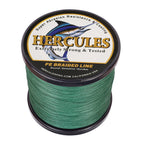 2000M 2187Yds Green 10lb-200lb HERCULES PE Braided Fishing Line 8 Strands HERCULES