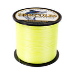 2000M 2187Yds Fluorescent Yellow 6lb-100lb HERCULES PE Braid Fishing Line 4 Strands HERCULES