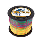 1000M 1094Yds Multicolor 6lb-100lb HERCULES PE Braided Fishing Line 4 Strands HERCULES