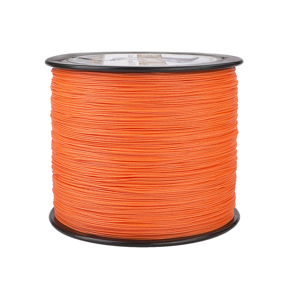 1500M 1640Yds Orange 10lb-200lb HERCULES PE braid Fishing Line 8 Strands HERCULES
