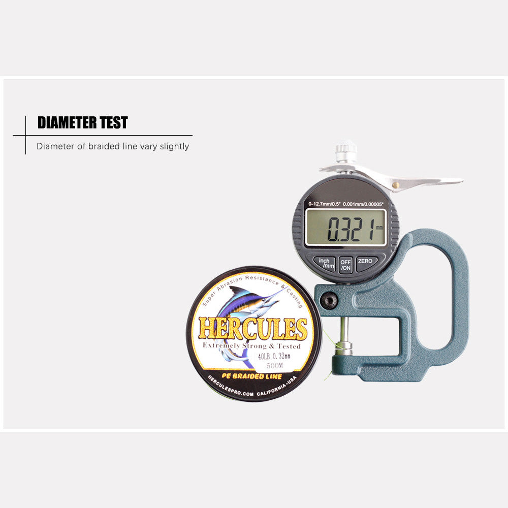 1500M 1640Yds Multicolor 10lb-200lb HERCULES PE Braided Fishing Line 8 Strands HERCULES