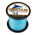 100M 109Yds Blue 6lb-100lb HERCULES PE Braid Fishing Line 4 Strands HERCULES