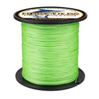 100M 109Yds Fluorescent Green 6lb-100lb HERCULES PE Braid Fishing Line 4 Strands HERCULES