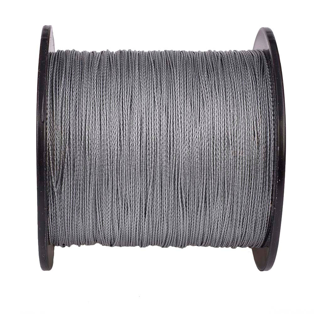 100M 109Yds Grey 6lb-100lb HERCULES PE Braid Fishing Line 4 Strands HERCULES